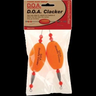 D.O.A. Fishing Lures Oval Clacker 759054
