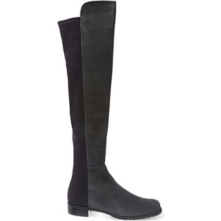 STUART WEITZMAN   50/50 suede knee high boots