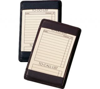 Royce Leather Note Jotter 704 5   Black Leather