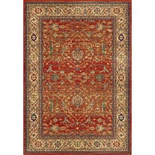Orian Rugs Family Tradition Brick 7 ft. 10 in. x 10 ft. 10 in. Indoor Area Rug 318180