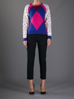 Msgm Intarsia knit Sweater