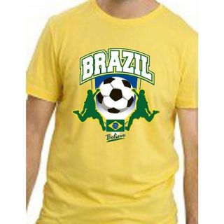 Brazil Soccer Yellow T Shirt