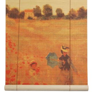Bamboo Poppies Window Blinds (60 in. x 72 in.) (China)  