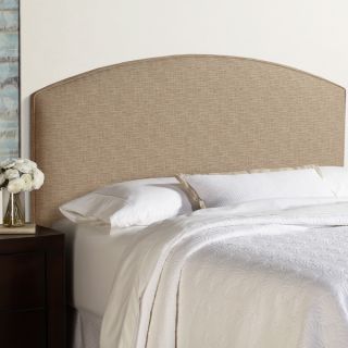 Humble + Haute Bingham Full Size Beige Curved Upholstered Headboard