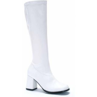 Gogo White Boots Women's Adult Halloween Accessory
