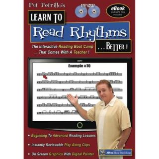 Pat Petrillo's Learn to Read Rhythms Better! DVD
