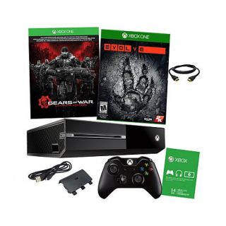 Xbox One 500GB Console with "Gears of War Ultimate Edition" and "Evolve" Games,   7921435