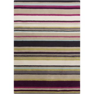 Harlequin :Hand Tufted Joanna Stripe Pattern Rug (8 x 10)