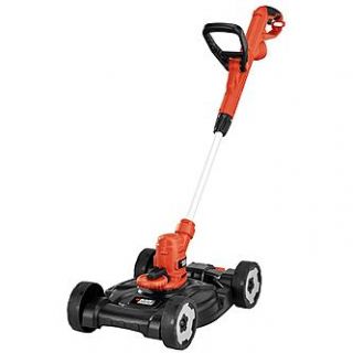 Black & Decker 12 In. 6.5 Amp Electric 3 in 1 Trimmer, Edger and Mower