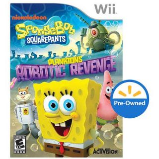 Spongebob: Plankton Revenge (Wii)   Pre Owned