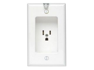 Leviton 688 W Recessed Receptacle with Hanging Hook