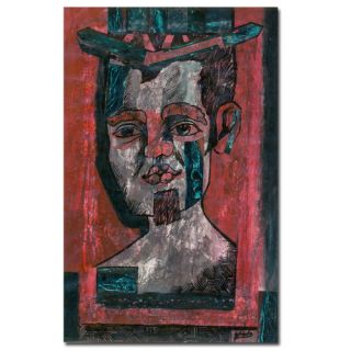 Trademark Fine Art Just Myself by Yonel Painting Print on Canvas