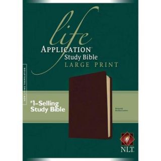 Life Application Study Bible: New Living Translation Version, Burgundy Bonded Leather Large Print