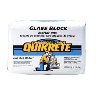 Quikrete 50 lb. Glass Block Mortar Mix 161000