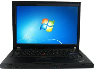 Refurbished: Lenovo B Grade Laptop R61 Intel Core 2 Duo 2.00 GHz 2 GB Memory 80 GB HDD 14.1" Windows 7 Home Premium