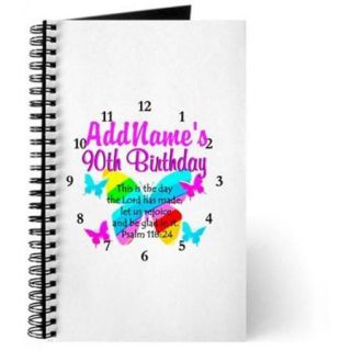 Cafepress Personalized Blessed 90th Journal