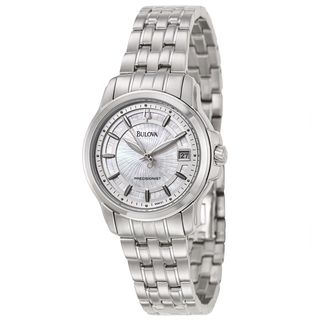 Bulova Womens Precisionist Langford Stainless Steel Military Time