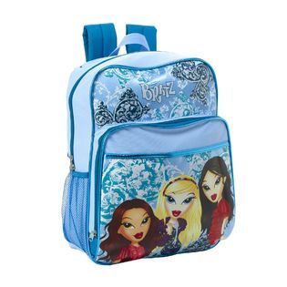 Bratz Girls Dressy Group Front Zip Around Double Side Pouch Backpack