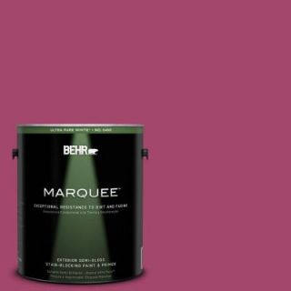 BEHR MARQUEE 1 gal. #HDC SM14 1 Fuschia Flair Semi Gloss Enamel Exterior Paint 545301