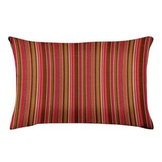 Home Decorators Collection Sunbrella Dorset Cherry Standard Outdoor Lumbar Pillow 2288410120