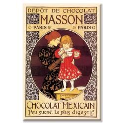 Eugene Grasset Depot de Chocolat Masson: Chocolat Mexicain Canvas