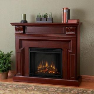 Real Flame Kristine 46 in. Electric Fireplace in Mahogany 9500E M