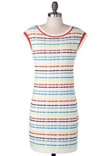 *** Woven The Rainbow Dress  Mod Retro Vintage Dresses