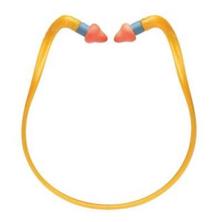 Howard Leight QB2HYG Quiet Bands Ergonomic Hygienic Banded Earplugs Supra Aural with Resealable Bag (100 Box) QB2HYG