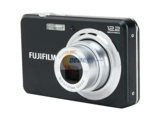 FUJIFILM FINEPIX J38 Black 12.2 MP 3X Optical Zoom Digital Camera