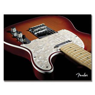 Trademark Fine Art  Fender Telecaster 35 x 47 Canvas Art
