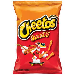 Cheetos Crunchy Cheese Flavored Snacks 3.75 OZ BAG   Food & Grocery