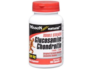 Mason Natural Glucosamine 1500 mg Chondroitin 1200 mg Capsules Double Strength   100ct