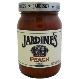 Jardine's 7J Ranch Prairie Peach Salsa, 16 oz (Pack of 6)