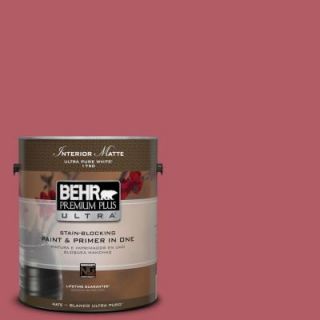 BEHR Premium Plus Ultra 1 gal. #140D 6 Shangri La Flat/Matte Interior Paint 175301
