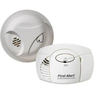First Alert SCO403 Carbon Monoxide and Smoke Detector, Combo Pack