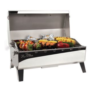 Kuuma Stow N Go 160 Propane Gas Grill with Thermometer and Igniter 95385