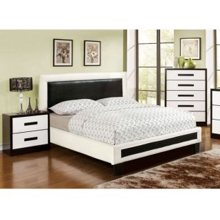 Furniture of America Blairess 2 piece Contemporary Duo Tone Bed with