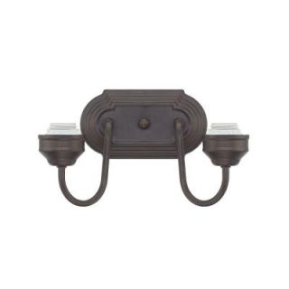 Westinghouse 2 Light Oil Rubbed Bronze Wall Fixture 6300300