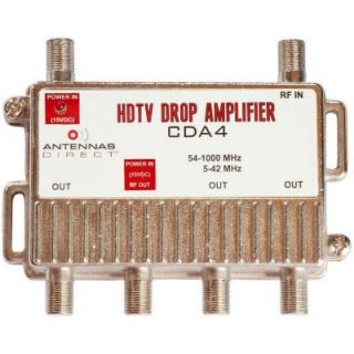 ClearStream 4 Output TV CATV Distribution Amplifier CDA4