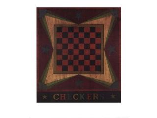 Checkers Poster Print by Warren Kimble (26 x 31)