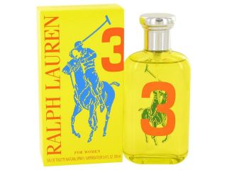 Big Pony Yellow 3 by Ralph Lauren Eau De Toilette Spray for Women (3.4 oz)