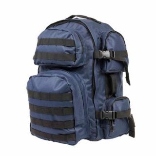 NcStar Tactical Backpack, Blue with Black Trim