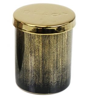 D.L. & CO   Sparkling Embers black tumbler candle