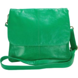 Womens Latico Jamie Cross Body/Shoulder Bag 7991 Green Leather