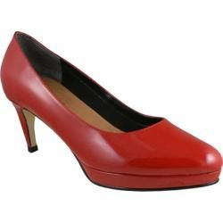 Womens Rose Petals by Walking Cradles Pepper Red Patent Leather