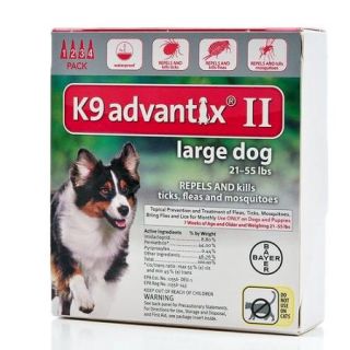 K9 Advantix, Large Dog, 4 Pack