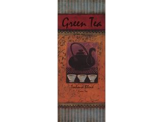 Green Tea Poster Print by Gregory Gorham (8 x 20)