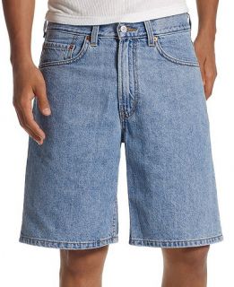 Levis 550 Relaxed Fit Light Stonewash Denim Shorts   Shorts   Men
