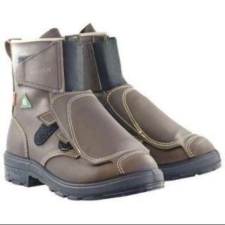 Royer Size 9 1/2 Aluminum Toe Work Boots, Men's, Brown, EEE, 1 2161XPA 095