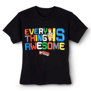 Lego® Everything Awesome Boys Graphic Tee   Black